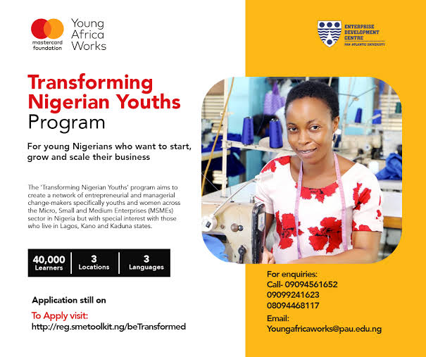 Empowering Female Entrepreneurs MasterCard TNY Program 2024 in Nigeria